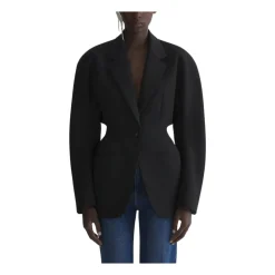 Jakker^Mugler Cinched Jacket Sort