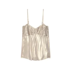 Bluser & Skjorter<Zadig & Voltaire Cippie Satin Camisole Gul