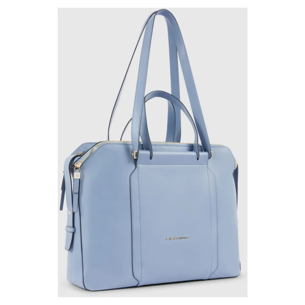 Laptop Tasker<Piquadro Circle Briefcase 14" Laptop Taske Blå