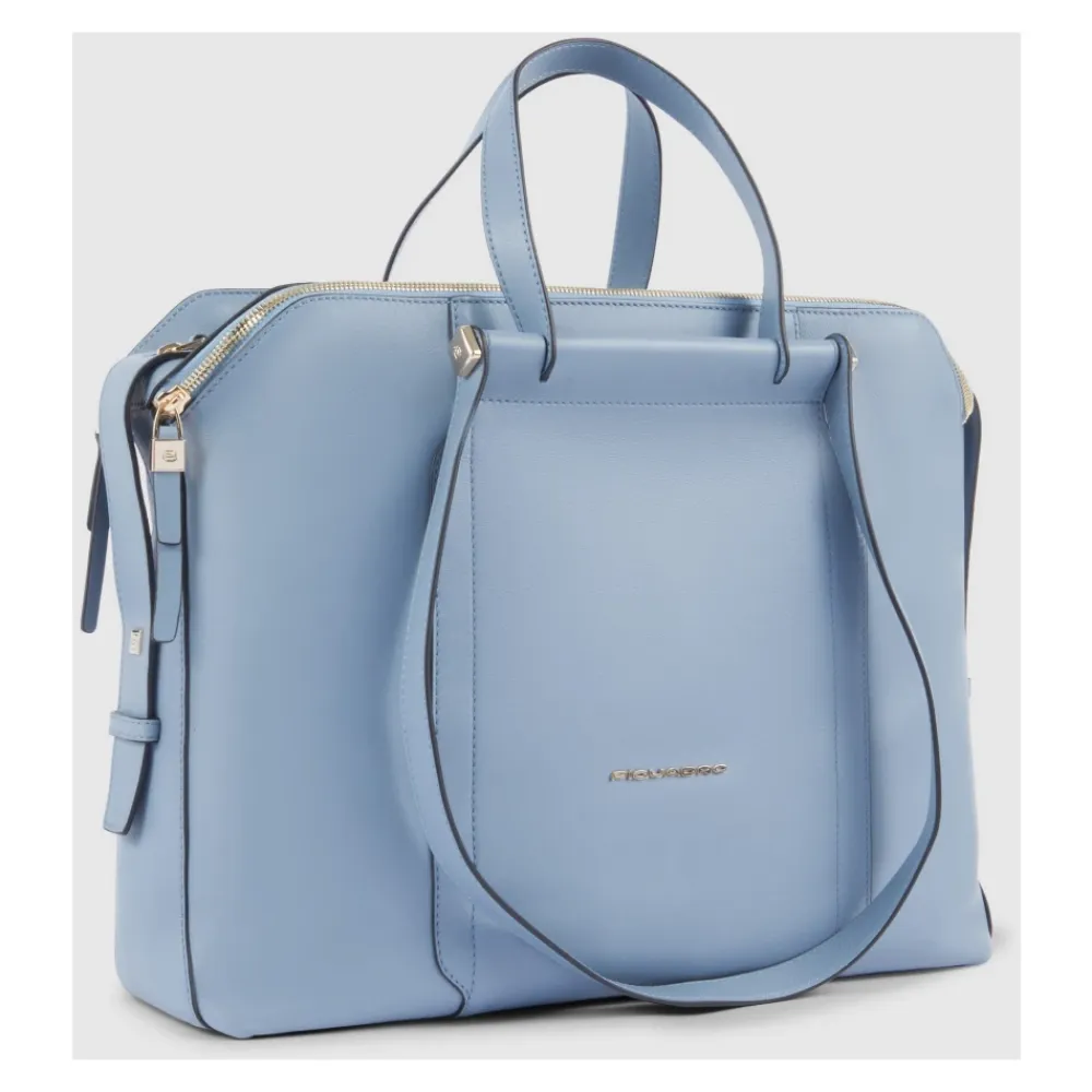 Laptop Tasker<Piquadro Circle Briefcase 14" Laptop Taske Blå