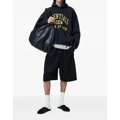 Trøjer^Fear Of God Classic Fleece Hoodie Sort