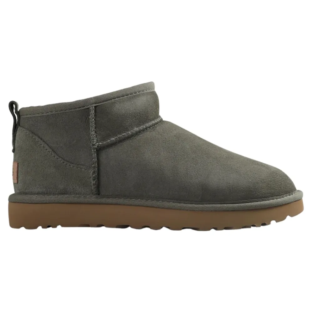 Støvler<UGG Classic Ultra Mini Ankelstøvler Grøn