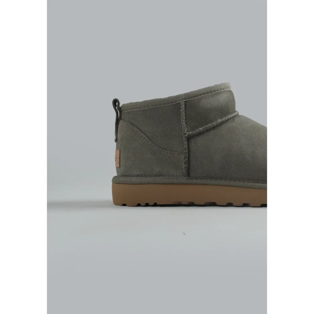 Støvler<UGG Classic Ultra Mini Ankelstøvler Grøn