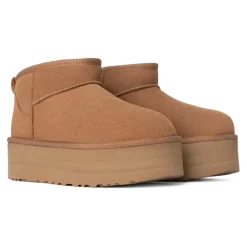 Vinterstøvler|Støvler<UGG Classic Ultra Mini Platform Brun