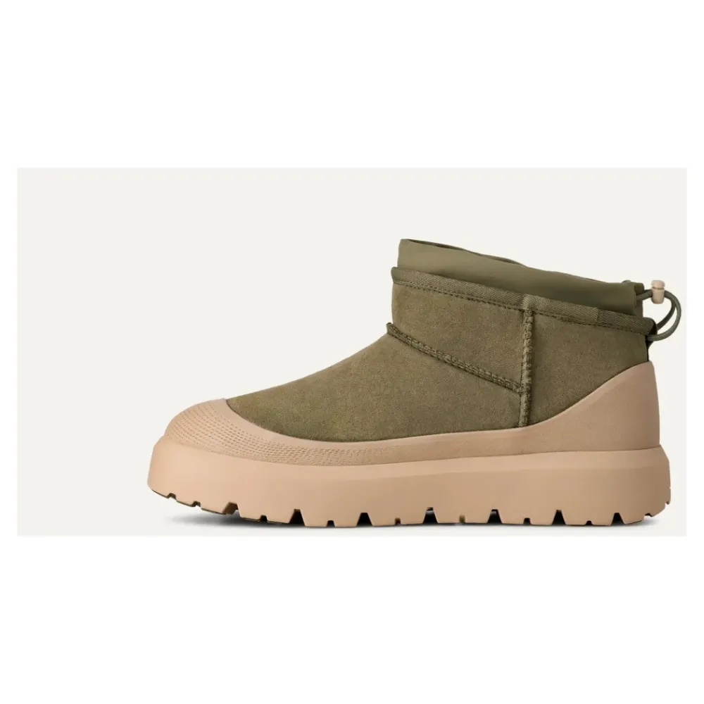 Vinterstøvler|Støvler<UGG Classic Ultra Mini Weather Hybrid Grøn