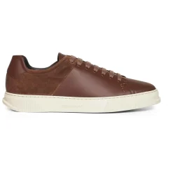Sneakers<Ferragamo Clayton Low-Top Sneakers Brun