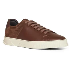 Sneakers<Ferragamo Clayton Low-Top Sneakers Brun