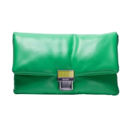 Clutch^MSGM Click Bag Clutch Grøn
