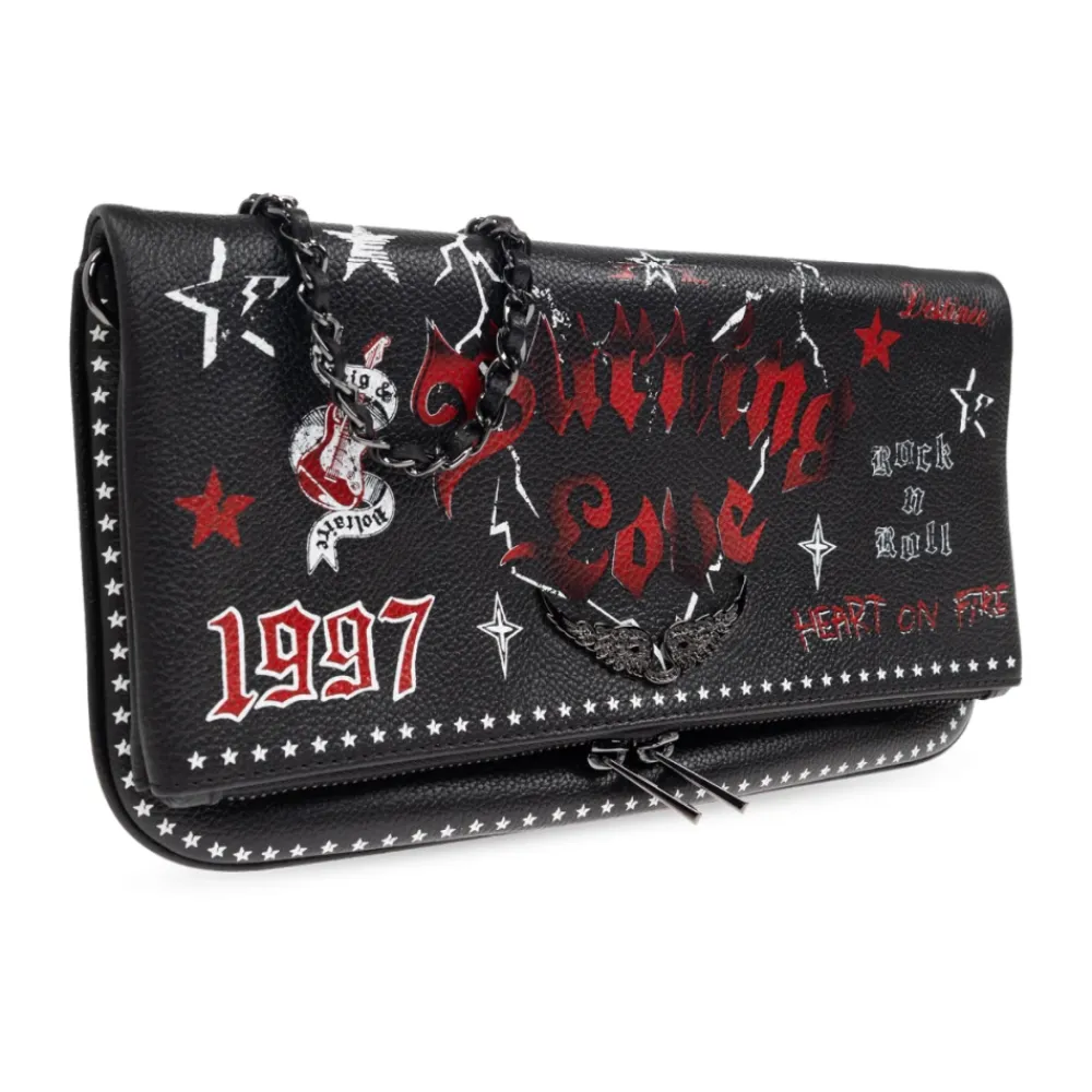 Clutch<Zadig & Voltaire Clutch taske Rock Sort