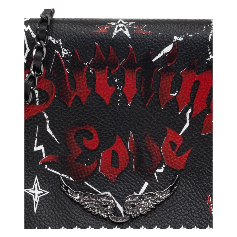 Clutch<Zadig & Voltaire Clutch taske Rock Sort