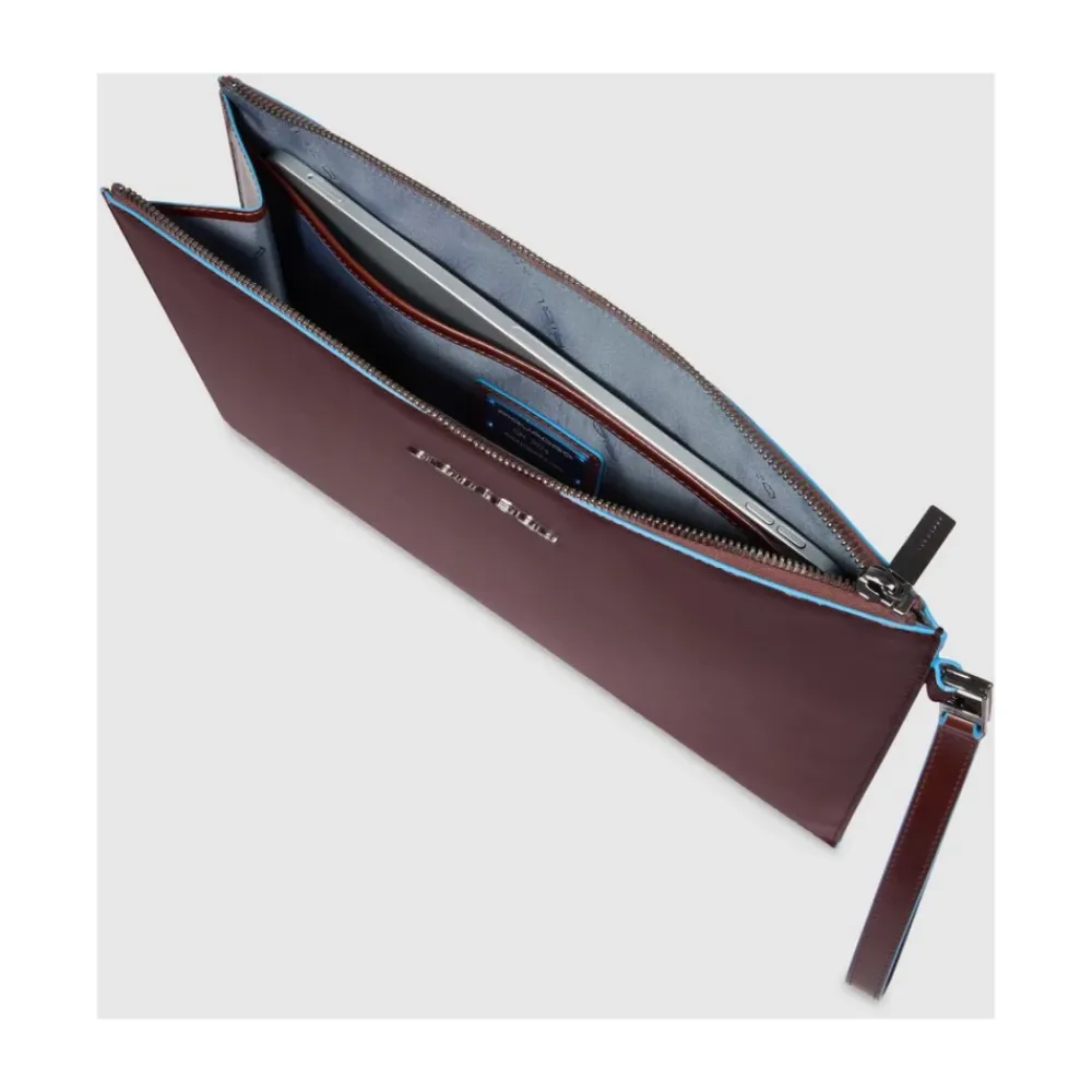 Laptop Tasker^Piquadro Clutch til iPad Brun
