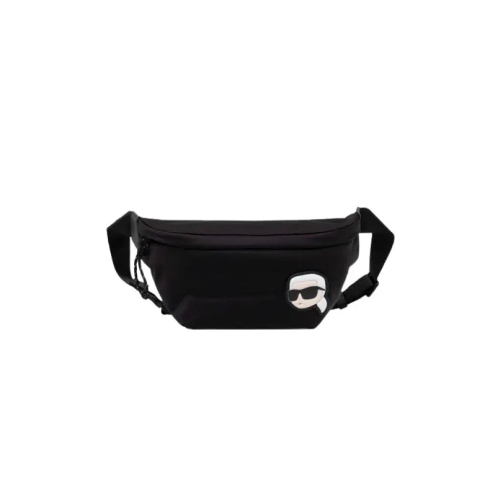Bæltetasker^Karl Lagerfeld Coated Belt Bag Sort