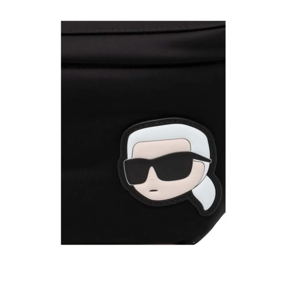 Bæltetasker^Karl Lagerfeld Coated Belt Bag Sort