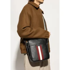 Tasker<Bally Code Skuldertaske Sort