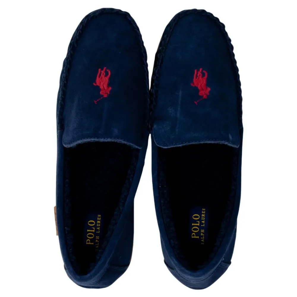 Loafers<Ralph Lauren Collins Slipper Blå