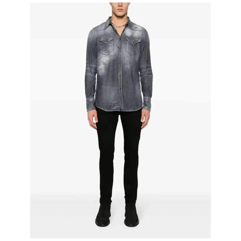 Jeans<Dsquared2 Cool Guy Jean Bukser Sort