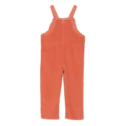 Jumpsuits<Laranjinha Corduroy Overalls med Flæser Orange