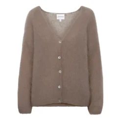 Striktrøjer & Sweatere^AMERICANDREAMS Cornelia Cardigan Brun