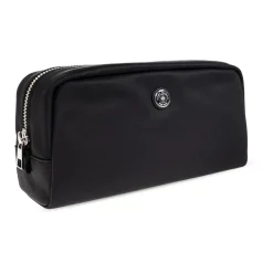 Toilettasker<Tory Burch Cosmetic Bag with Logo Sort