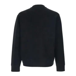 Sweatshirts^Emporio Armani Cotton Crewneck Sweatshirt Sort