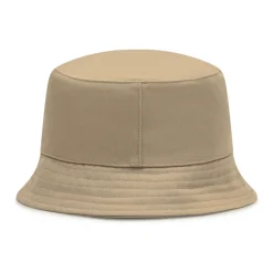 Huer & Kasketter^Moncler Cotton Gabardine Bucket Hat Beige