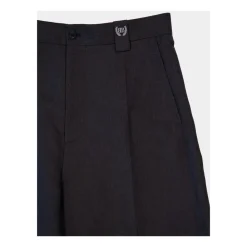 Bukser^Balenciaga Cotton Large-Fit Bukser Sort