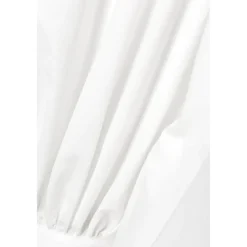 Bluser & Skjorter^MSGM Cotton Poplin Dress Hvid