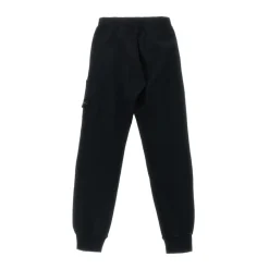 Underdele<Stone Island Cotton Sweatpants Sort