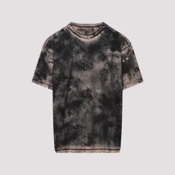 T-Shirts^Acne Studios Cotton T-shirt Multifarvet