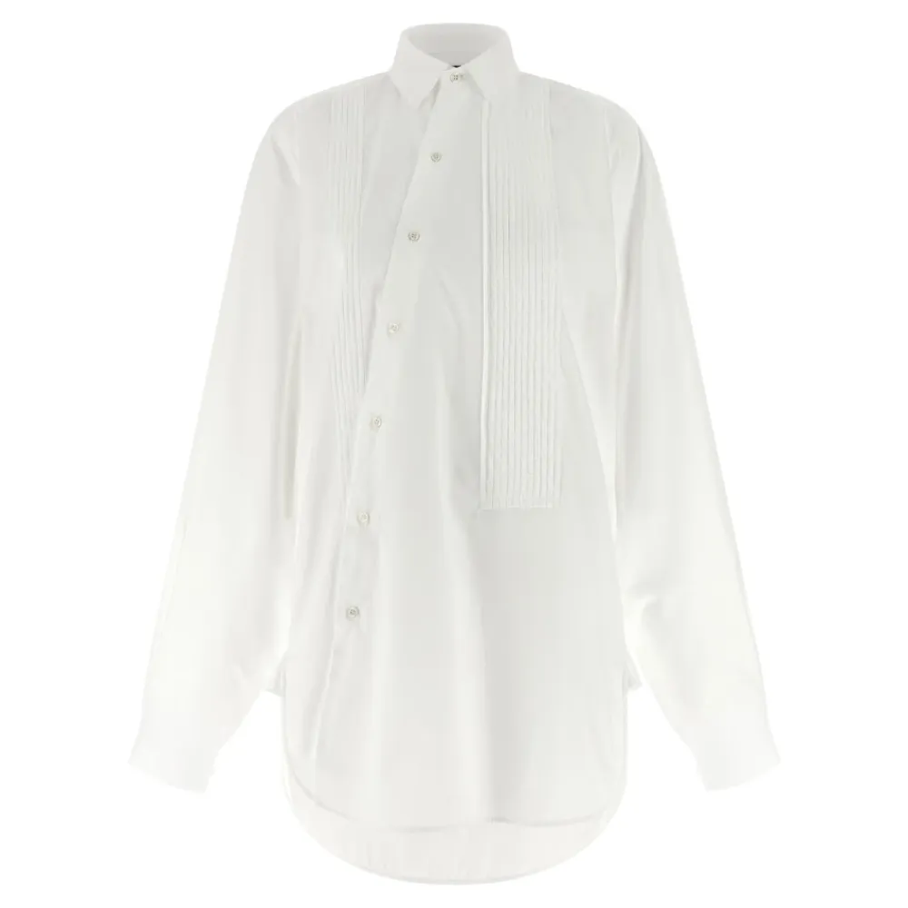 Bluser & Skjorter^Jejia Crazy Smoking Plissée Shirt Hvid