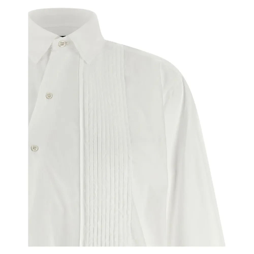 Bluser & Skjorter^Jejia Crazy Smoking Plissée Shirt Hvid