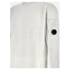 Sweatshirts<C.P. Company Crew Neck M12 Hvid