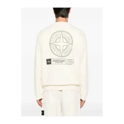 Sweatshirts^Stone Island Crew Neck Sweatshirt Beige