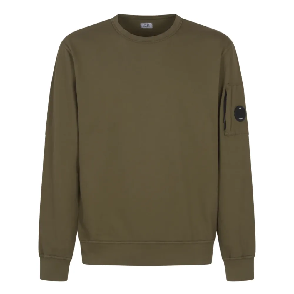 Sweatshirts^C.P. Company Crew Neck Sweatshirt Grøn