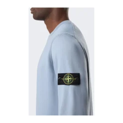 Sweatshirts^Stone Island Crew-neck Sweatshirt Blå