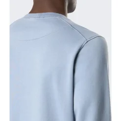 Sweatshirts^Stone Island Crew-neck Sweatshirt Blå