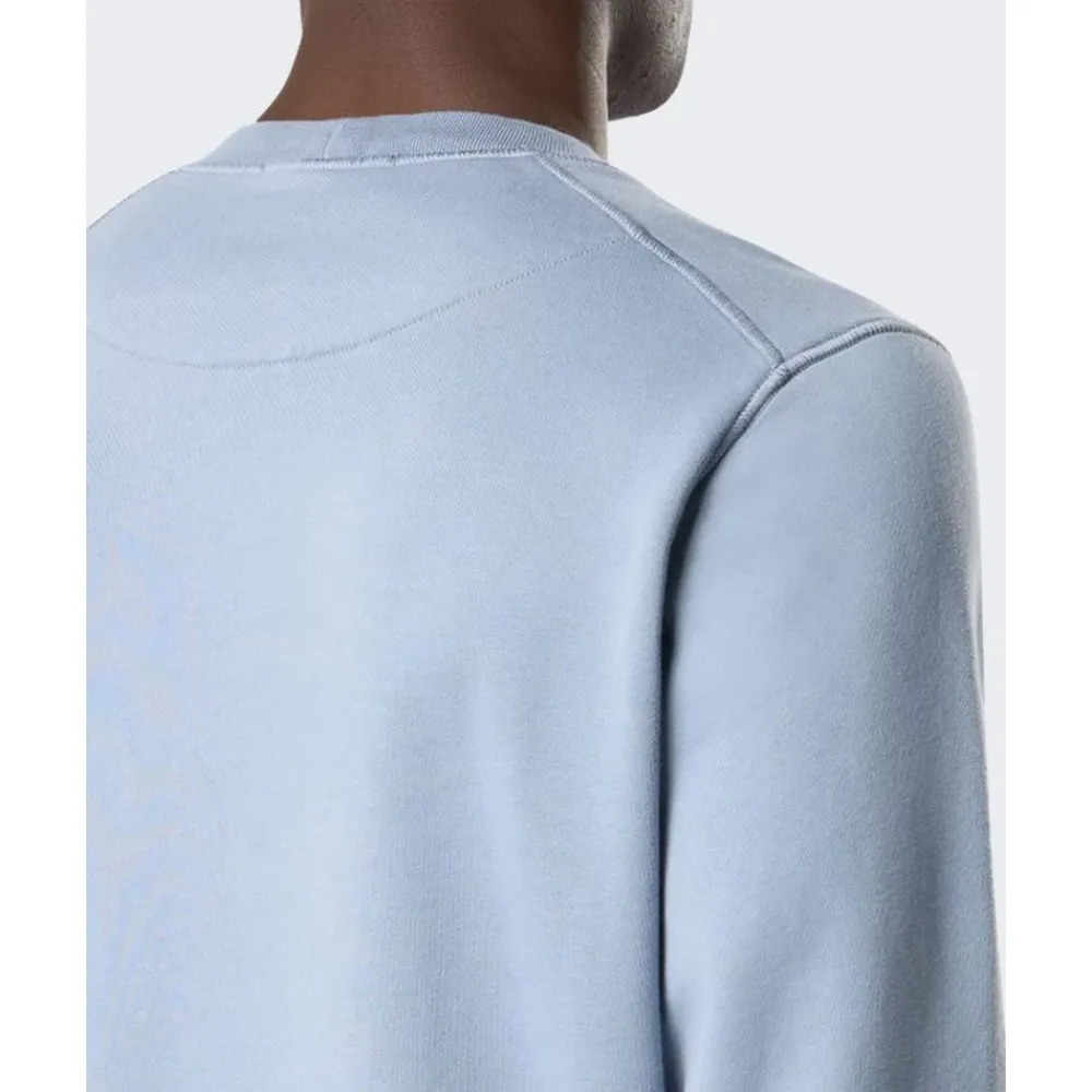 Sweatshirts^Stone Island Crew-neck Sweatshirt Blå