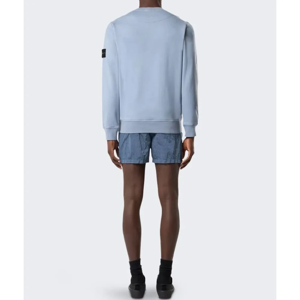 Sweatshirts^Stone Island Crew-neck Sweatshirt Blå