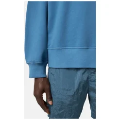 Sweatshirts^Stone Island Crewneck Sweatshirt Blå