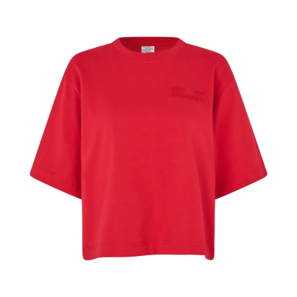 T-Shirts<Baum und Pferdgarten Crimson Red T-shirt Rød