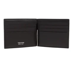Punge & Kortholder<Tom Ford Crocodile Leather Wallet Brun