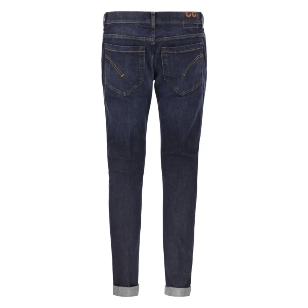 Jeans^Dondup Cropped Denim Jeans Blå