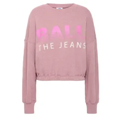 Sweatshirts<Ball Cropped Sweatshirt Wistful Mauve Pink