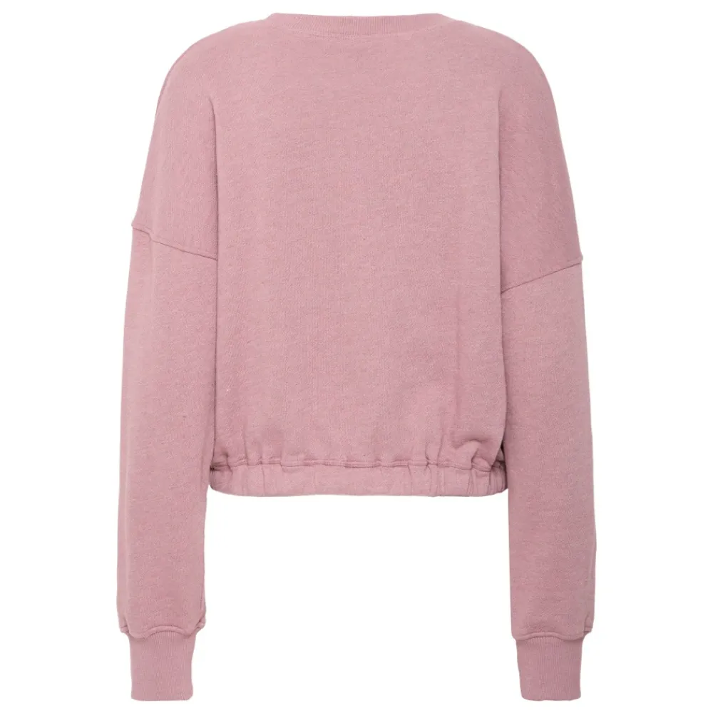 Sweatshirts<Ball Cropped Sweatshirt Wistful Mauve Pink