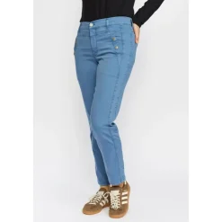 Bukser<2-Biz Cropped Trousers Blå