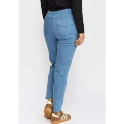 Bukser<2-Biz Cropped Trousers Blå
