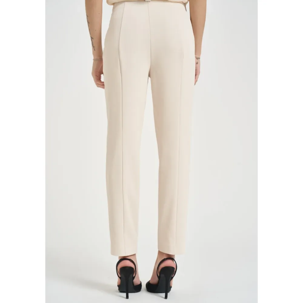Bukser<Patrizia Pepe Cropped Trousers Beige
