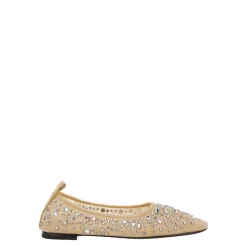 Ballerina Sko^Tory Burch Crystal Ballet Beige