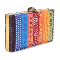 Clutch<Kurt Geiger Crystal Kensington Clutch Multifarvet
