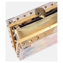 Clutch<Kurt Geiger Crystal Quilt Box Clutch Multifarvet